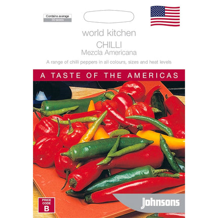 Johnsons World Kitchen Chilli Mezcla Americana Seeds