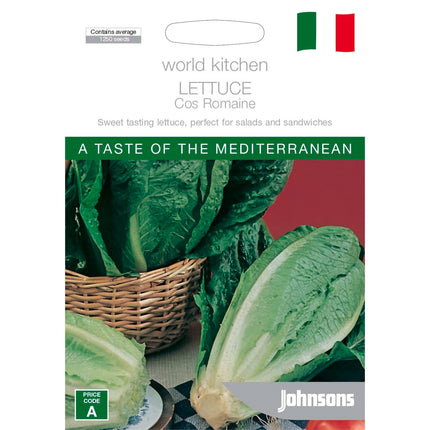Johnsons Cos Romaine Lettuce Vegetable Seeds