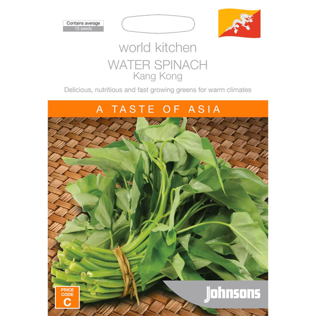 Johnsons World Kitchen Water Spinach Kang Kong Seeds
