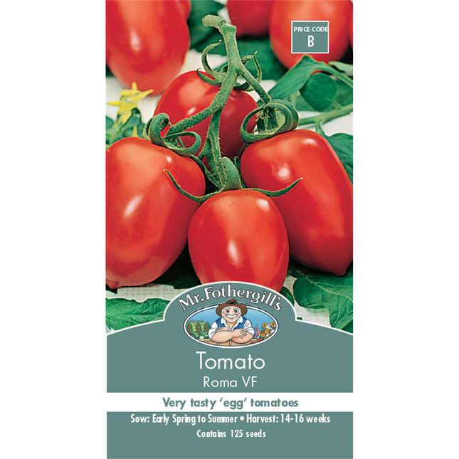 Mr Fothergill's Roma Tomato Vegetable Seeds