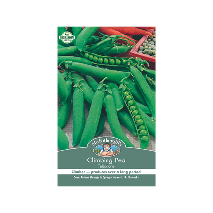 Mr Fothergill's Telephone Pea Vegetable Seeds