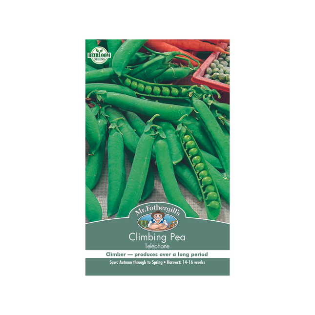 Mr Fothergill's Telephone Pea Vegetable Seeds