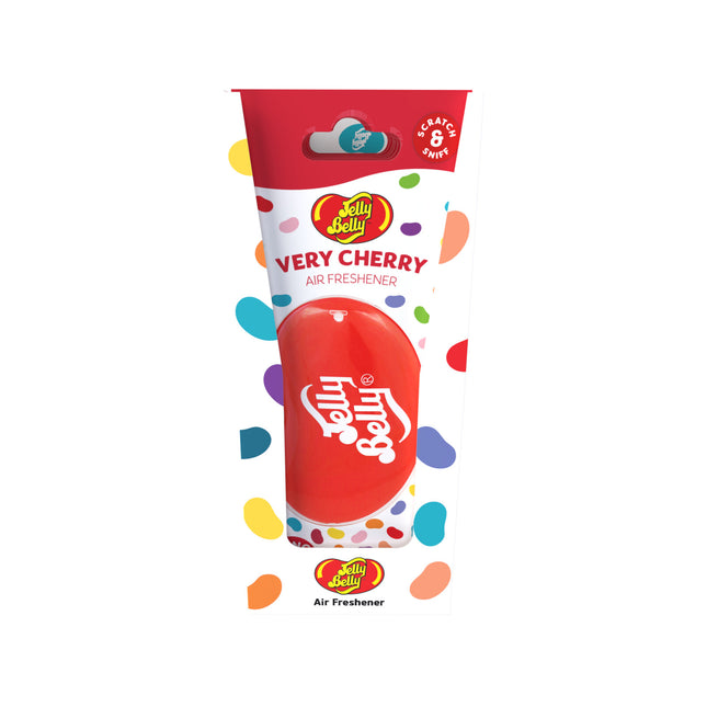 Jelly Belly Air Freshener Hanging Very Cherry 3D - 1 Pack