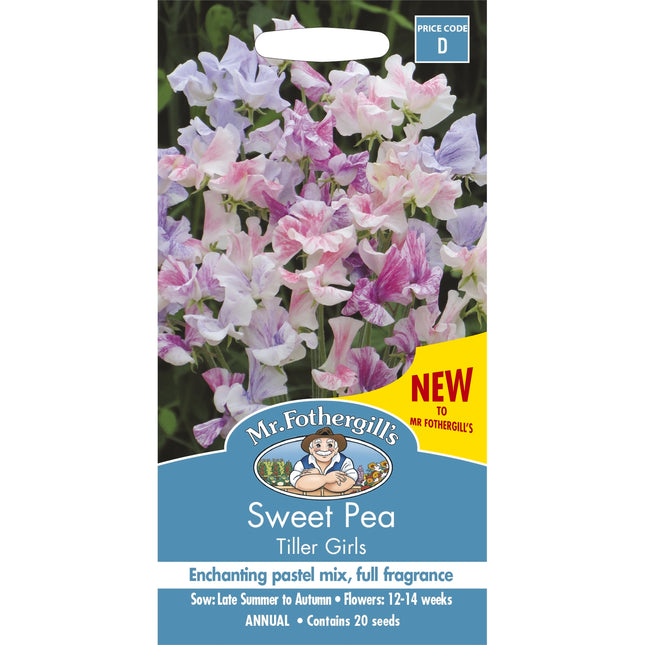 Mr Fothergill's Sweet Pea Tiller Girls