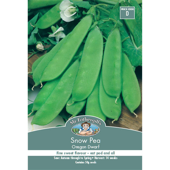 Mr Fothergill's Snow Pea Vegetable Seeds