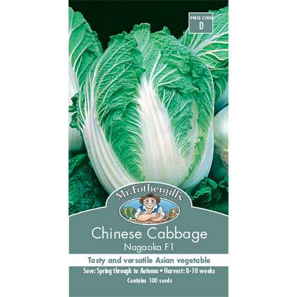 Mr Fothergill's Nagaoka Chinese Cabbage Vegetable Seed