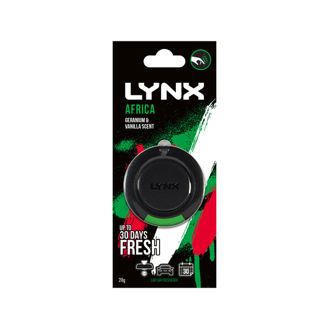 Lynx Air Freshener Hanging Africa 3D - 1 Pack