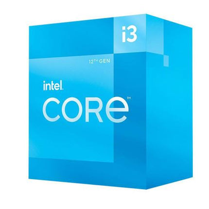 Intel i3-12100F CPU 3.3GHz (4.3GHz Turbo) 12th Gen LGA1700 4-Cores 8-Threads 8MB 65W Graphic Card Required Retail Box Alder Lake