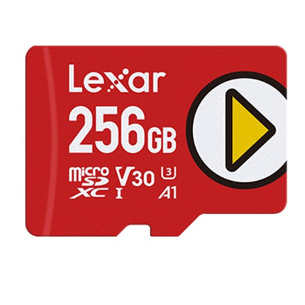 Lexar PLAY microSDXC™ UHS-I cards up to 160MB/s read, up to 100MB/s write1 High-speed performance for gaming devices featureA1/A2 class wide range