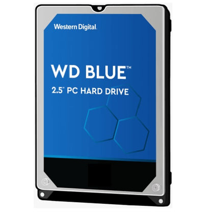 Western Digital WD Blue 500GB 2.5' HDD SATA 6Gb/s 5400RPM 128MB Cache CMR Tech 2yrs Wty