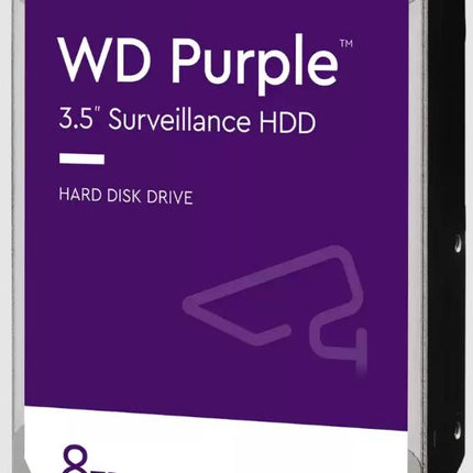Western Digital WD Purple 8TB 3.5' Surveillance HDD 256MB Cache SATA  3-Year Limited Warranty