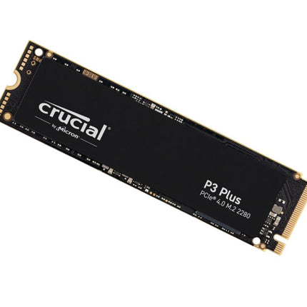 Crucial P3 Plus 1TB Gen4 NVMe SSD 5000/3600 MB/s R/W 220TBW 650K/800K IOPS 1.5M hrs MTTF Full-Drive Encryption M.2 PCIe4 5yrs