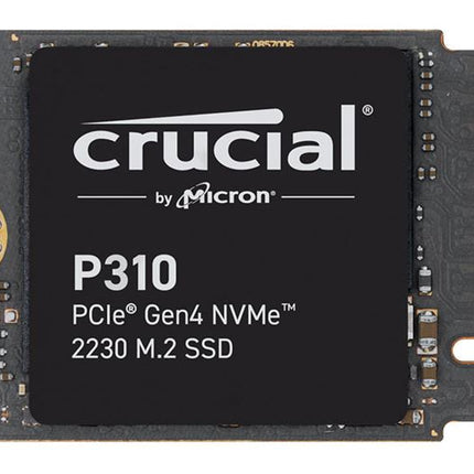 Crucial P310 1TB M.2 2230 NVMe SSD 7100/6000 MB/s 1M IOPS 220TBW 2M MTTF for MS Surface Pro Valve Steam Deck Asus Rog Ally Lenovo Legion Go MSI Claw