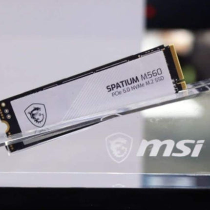 MSI 2TB M560 PCIe 5.0 NVMe M.2 SSD, Sequential Read up to 10,000MB/s,  5 Year Warranty