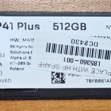 OEM 512GB Gen4 NVMe SSD 3500/1625MB/s R/W 200TBW 220K/300K IOPS 1.5M hrs MTTF PCIe 4 M.2 2280 1yr wty >500GB (not Crucial)