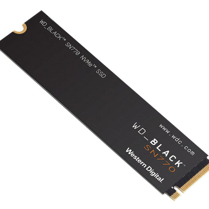 Western Digital WD Black SN770 1TB Gen4 NVMe SSD - 5150MB/s 4900MB/s R/W 600TBW 740K/800K IOPS 1.75M Hrs MTBF M.2 PCIe4.0 5yrs~replacement WDS100T4X0E
