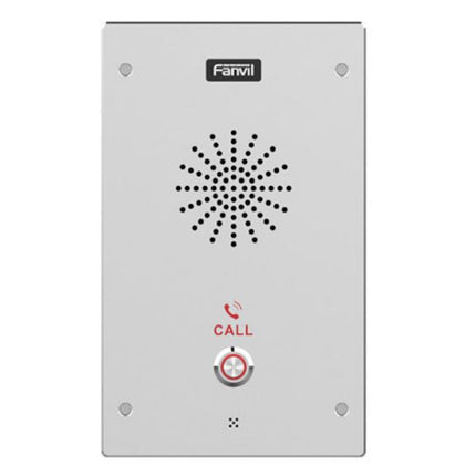 Fanvil I16S Outdoor Audio Intercom, 2 SIP Lines, 1 DSS Key, PoE, IP65 & IK10, ONVIF, 2Yr Warranty