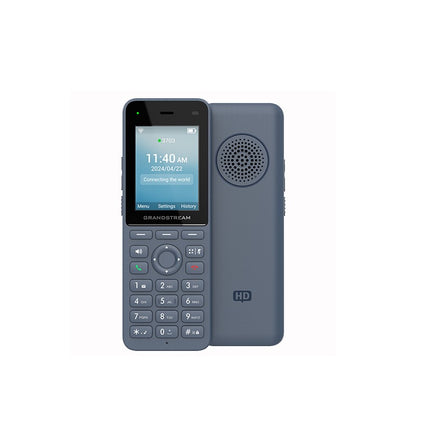 Grandstream WP826 Cordless Wi-Fi IP Phone with Integrated Dual-Band Wi-Fi, 12-Hour Talk Time, 3 SIP Accounts, 3 Lines, HD Voice, Bluetooth