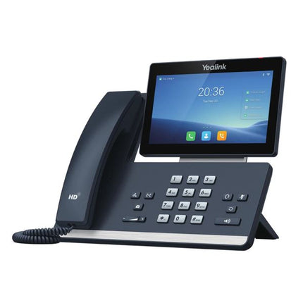 Yealink T58W 16 Line IP HD Android Phone, 7' 1024 x 600 colour touch screen, HD voice, Dual Gig Ports, Built in Bluetooth and WiFi, 2 x USB 2.0 Port