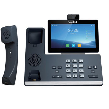 Yealink T58WP-C 16 Line IP HD Android Phone with HD Camera, BT Handset, touch screen, HD voice, Dual Gig Ports, Built-in Bluetooth& Wifi, USB 2.0