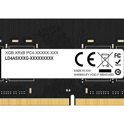 Lexar LD4AS008G-B3200GSST 8GB, DDR4 3200 SO-DIMM Laptop Memory, CL22 - Blister