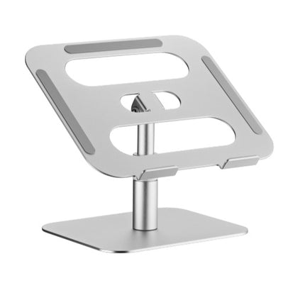 BrateckLPS03-19 ADJUSTABLE ALUMINUM LAPTOP RISER  For most 11'-15' laptops & tablets, Weight Capacity(per layer): 5kg (Silver) (LS)
