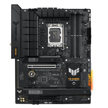 ASUS B760 TUF GAMING B760-PLUS WIFI Intel LGA 1700 ATX Motherboard 128GB,4xDDR5,1xPCIe 5.0 x16, 3xM.2,4 xSATA,1xHDMI,1xDP,1xVGA.2.5Gb Ethernet