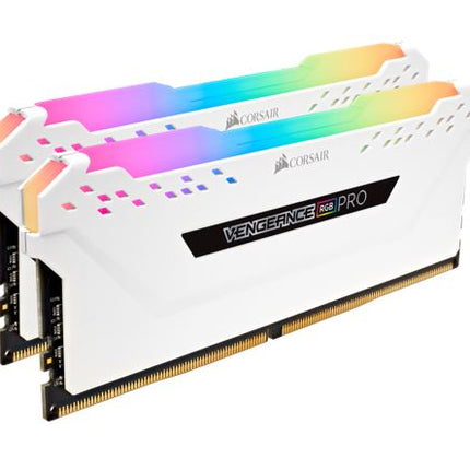 Corsair Vengeance RGB PRO 16GB (2x8GB) DDR4 3600MHz C18 White Desktop Gaming Memory Intel XMP2.0 AMD Ryzen
