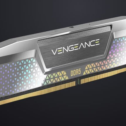 Corsair VENGEANCE® RGB 48GB (2x24GB) DDR5 CUDIMM 8200MT/s CL40 Memory Kit