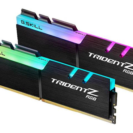 G.SKILL F4-3200C16D-16GTZR 16GB (2 x 8GB)/ PC4-25600 / DDR4 3200 Mhz/ Timings 16-18-18-38/ Voltage 1.35V/  Trident Z RGB