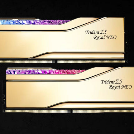 G.SKILL F5-6000J2636H24GX2-TR5NG 48GB (2 x 24GB)/AMD EXPO/ DDR5 6000 MT/s/ Timings 26-36-36-96 Voltage 1.45 V EXPO TZ5 Royal Neo G