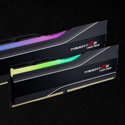 G.SKILL F5-6000J2836F48GX2-TZ5NR 96GB (2 x 48GB)/ AMD EXPO/ DDR5 6000 MT/s/Timings 28-36-36-96/Voltage 1.35V/TZ5 Neo RGB
