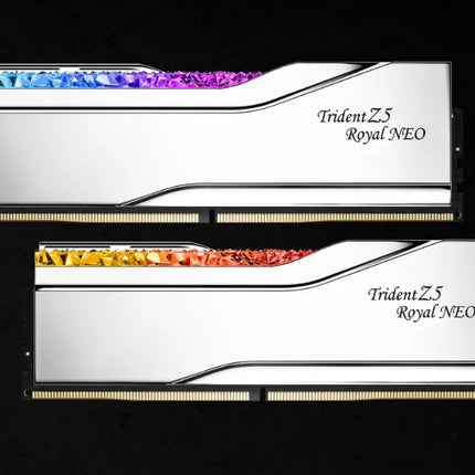 G.SKILL F5-7200J3445G16GX2-TR5NS 32GB (2 x 16GB)/ AMD EXPO/ DDR5 7200 MT/s/Timings 34-45-45-115/Voltage 1.4V/ TZ5 Royal Neo S