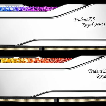 G.SKILL F5-8000J3848H16GX2-TR5NS 32GB (2 x 16GB)/ DDR5 8000 MT/s/ Timings 38-48-48-128/ Voltage 1.45V/ TZ5 ROYAL N S.