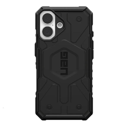 UAG Pathfinder MagSafe Apple iPhone 16 (6.1') Rugged Case - Black (114470114040), 18ft Drop Protection (5.4M), Tactical Grip, 10 Years Warranty