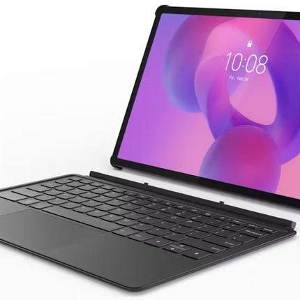 Lenovo Idea Tab Pro (12.7')  Bluetooth Keyboard Pack - Storm Grey (ZG38C06017),Built-in-Kickstand, 2-in-1 Pack,POGO Connector,1 Year Warranty
