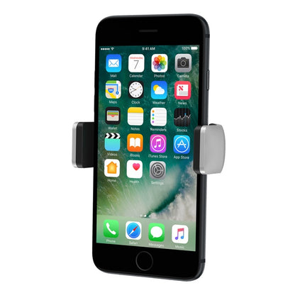 Belkin Car Vent Mount - Silver/Black (F7U017bt), Securely Hold Smartphones up to 5.5', 180 Degrees,View in Portrait or Landscape Mode,2 Years Warranty
