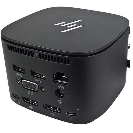 HP Thunderbolt Dock 120W G4 4J0A2AA - 1x USB-C 1x ThunderBolt4 1x USB-C 3xUSB3.2 2xDP 1xHDMI 1xRJ45 100W Power Devliery Support 4xDisplays