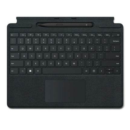 Microsoft Surface Pro 8/9/X/10/11 Business Signature Mechanical & Backlit Key Large Type cover Keyboard Black with Slim Pen