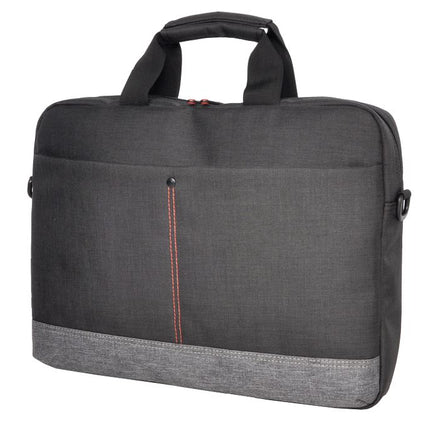 Oxhorn 10' 13.3' 14' 15.6' 16' Notebook back high-quality nylon fabric Top zip closure and padded compartment Shoulder strap nylon case Black+ Grey