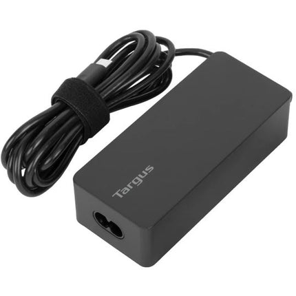 Targus 65W USB-C Charger Power Delivery Charge USB-C Laptop Tablet Mobile Phone Built-in Power Supply Protection 1.8M Cable 2yrs wty