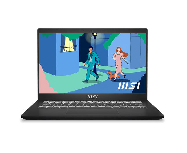 MSI Modern Series Notebook 14' FHD Raptor Lake i5-1334U DDR IV 8GB*2 (3200MHz) 512GB SSD Windows11 Home Plus Iris Xe Graphics