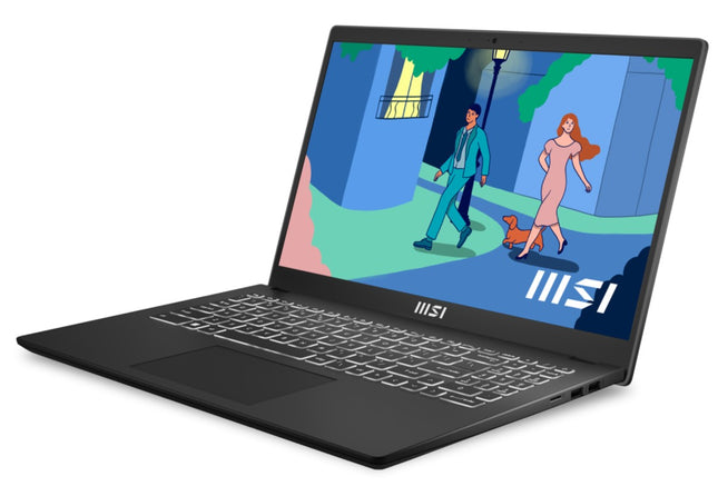 MSI Modern Series Notebook 15.6' FHD Raptor Lake i7-1355U DDR IV 8GB*2 (3200MHz) 512GB SSD Windows11 Home Plus Iris Xe Graphics