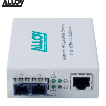 Alloy GCR2000SC.10 Gigabit Standalone, Rackmount Media Converter, Ethernet, Dual Purpose, Standalone or Installed