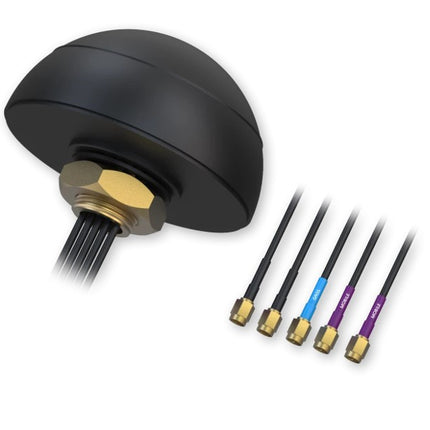 Teltonika Combo MIMO Mobile/GNSS/WiFi Flush Mount Mobile Antenna for Vehicle/Cabinet - For use with RUT955, RUTX09, RUTX11 - Formerly 003R-00253