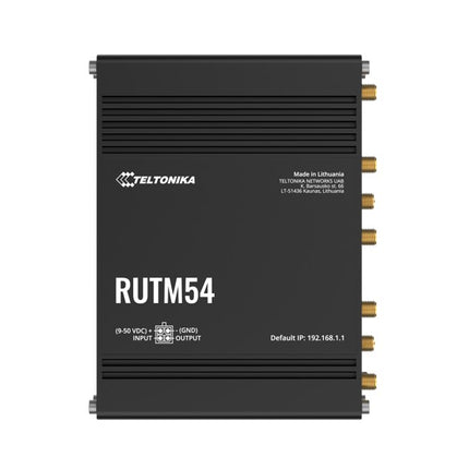 Teltonika RUTM54 Dual 5G Router, Dual SIM & eSIM™, Telit 5G Modem, Auto-Failover,