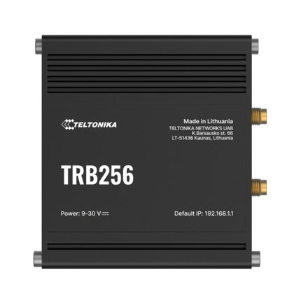 Teltonika TRB256 Industrial IoT Gateway, 4G/LTE(Cat 4), Dual SIM, 450 MHz BAND, Auto-Failover, Backup WAN, Supports DNP3, PSU excluded