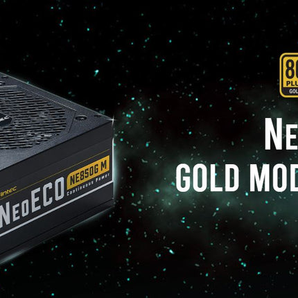 Antec NE 850w 80+ Gold, Fully-Modular, LLC DC, 1x EPS 8PIN, 120mm Silent Zero RPM, Japanese Caps, ATX Power Supply, PSU, 600w PCI-E 5.0 rdy, 5yr Wty