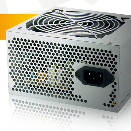 Aywun 600W Retail 120mm FAN ATX PSU. 1x 6PIN PCI-E, 24PIN ATX. Easy to Install, 2 Years Peace of Mind Warranty