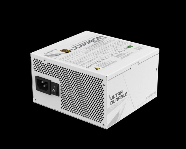 Gigabyte UD850GM PG5 850W ICE ATX PSU Power Supply  80 PLUS GOLD Fan Type 120mm Hydraulic Bearing(HYB)fan  >100,000 hours